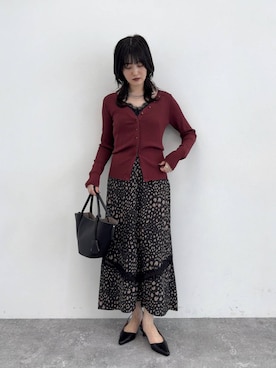 ぽ んさん(レディース・161cm)の秋コーディネート