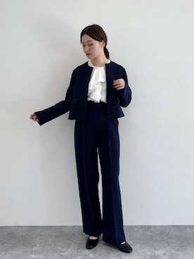 「アイテム（パンプス）」を使った、ぽ　んさん（レディース・161cm・20代）の秋コーディネート