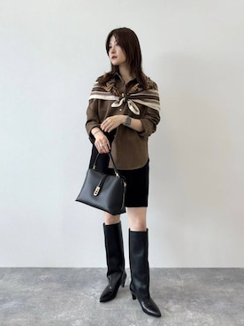 ぽ んさん(レディース・161cm)の秋コーディネート