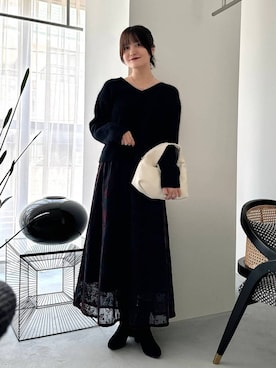 ぽ んさん(レディース・161cm)の秋コーディネート
