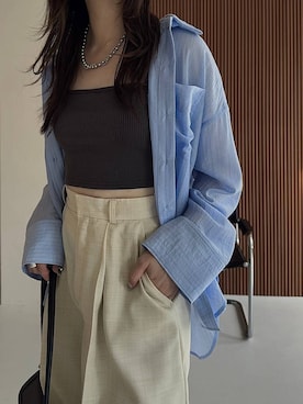 ぽ　んさん（レディース・161cm・20代）の夏コーディネート