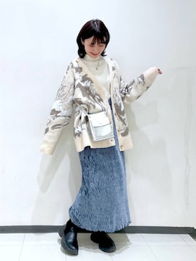 ぽ　んさん（レディース・161cm）の冬コーディネート