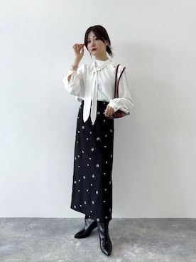 「アイテム（ボストンバッグ）」を使った、ぽ　んさん（レディース・161cm・20代）の夏コーディネート
