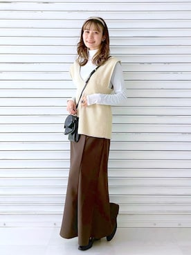 ぽ　んさん（レディース・161cm）の冬コーディネート