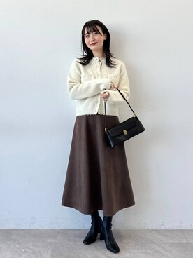 ぽ んさん(レディース・161cm)の冬コーディネート