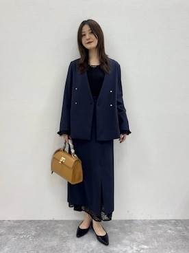 ぽ んさん(レディース・161cm)の冬コーディネート