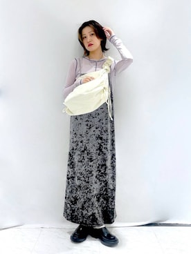 「アイテム（その他トップス）」を使った、ぽ　んさん（レディース・161cm・20代）の夏コーディネート