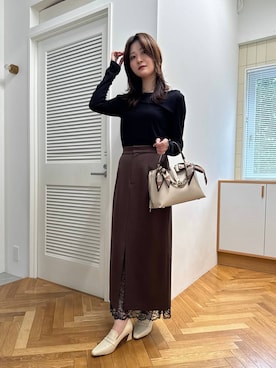 「アイテム（チャーム）」を使った、ぽ　んさん（レディース・161cm）の夏コーディネート