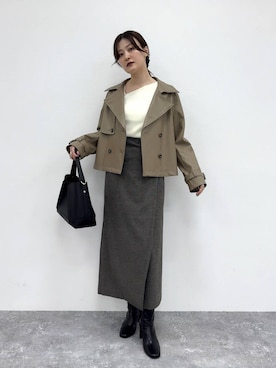 ぽ　んさん（レディース・161cm）の秋コーディネート