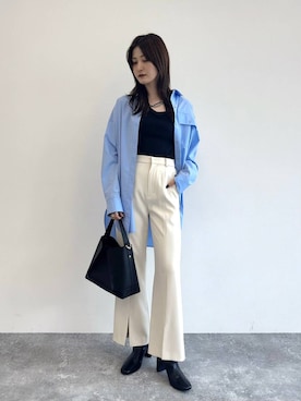 「アイテム（ブーツ）」を使った、ぽ　んさん（レディース・161cm・20代）の秋コーディネート