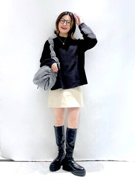 ぽ　んさん（レディース・161cm）の冬コーディネート