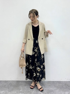 ぽ　んさん（レディース・161cm）の春コーディネート