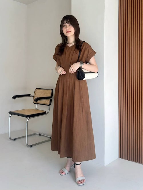 ワンピース m SLY | ASYMMETRY HEM CAMI ロングワンピース (ワンピース(ロング