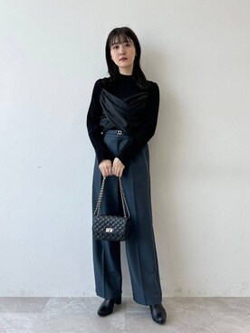 ぽ　んさん（レディース・161cm）の冬コーディネート