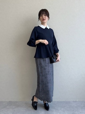 ぽ んさん(レディース・161cm)の冬コーディネート