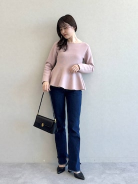 「アイテム（パンプス）」を使った、ぽ　んさん（レディース・161cm・20代）の春コーディネート