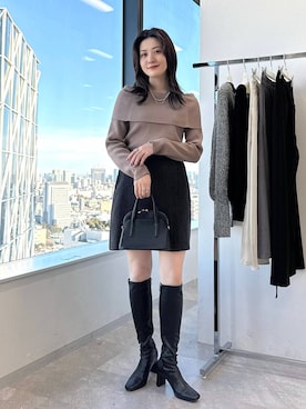 ぽ　んさん（レディース・161cm）の冬コーディネート