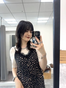 「Andemiu（アンデミュウ）のアイテム」を使った、ぽ　んさん（レディース・161cm）の夏コーディネート