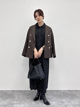 ぽ んさん(レディース・161cm)の秋コーディネート