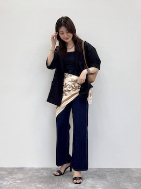 「アイテム（財布/小物）」を使った、ぽ　んさん（レディース・161cm）の夏コーディネート