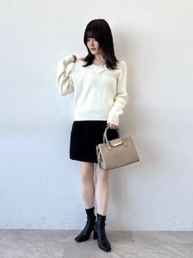 ぽ んさん(レディース・161cm)の冬コーディネート