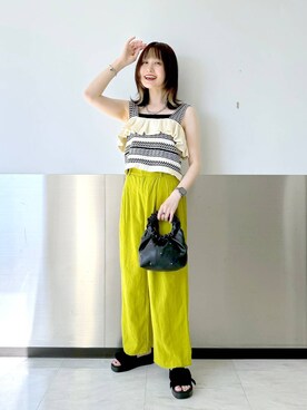 ぽ　んさん（レディース・161cm）の夏コーディネート