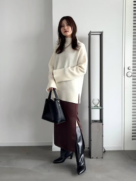 「きれいめ」｜ぽ　んさん（レディース・161cm）の秋コーディネート