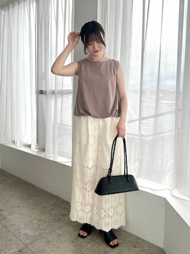ぽ　んさん（レディース・161cm・20代）の夏コーディネート