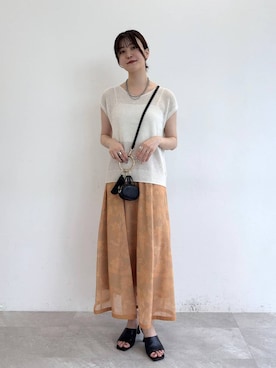 ぽ　んさん（レディース・161cm・20代）の夏コーディネート