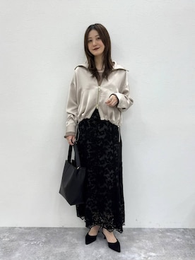 ぽ　んさん（レディース・161cm）の冬コーディネート