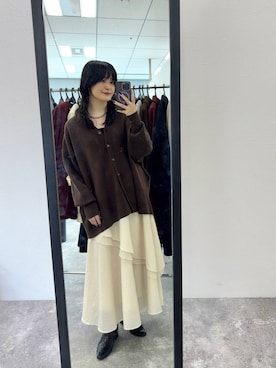 「Andemiu（アンデミュウ）のアイテム」を使った、ぽ　んさん（レディース・161cm）の秋コーディネート