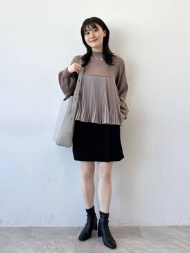 ぽ　んさん（レディース・161cm）の冬コーディネート
