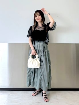 ぽ　んさん（レディース・161cm）の夏コーディネート