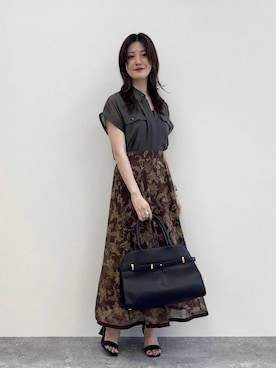 ぽ　んさん（レディース・161cm）の夏コーディネート