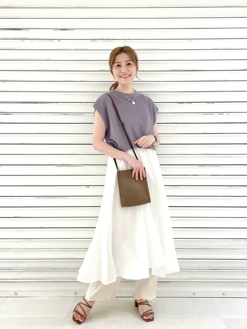 ぽ ん Lowrys Farm 静岡パルコ Lowrys Farmのワンピースを使ったコーディネート Wear