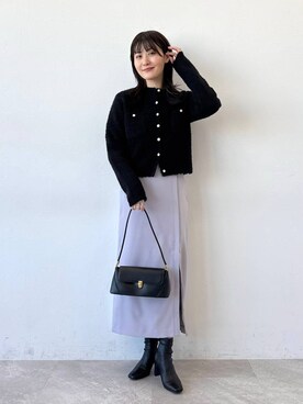 ぽ　んさん（レディース・161cm）の冬コーディネート