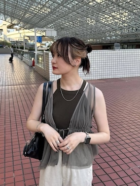 ぽ　んさん（レディース・161cm）の夏コーディネート