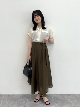 ぽ　んさん（レディース・161cm）の夏コーディネート