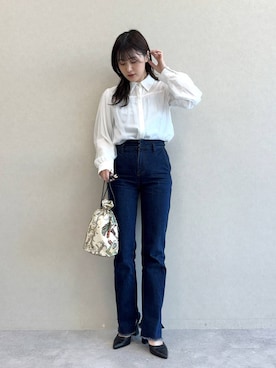 「アイテム（パンプス）」を使った、ぽ　んさん（レディース・161cm・20代）の春コーディネート
