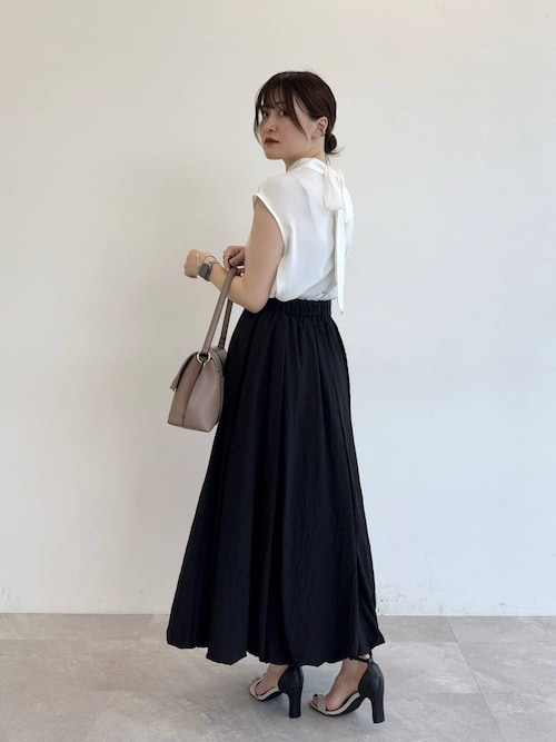 ブラウス シャツ バックリボンデザインブラウス577726 レディース バックリボンデザインブラウス577726（シャツ/ブラウス