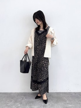 「Andemiu（アンデミュウ）のアイテム」を使った、ぽ　んさん（レディース・161cm）の秋コーディネート