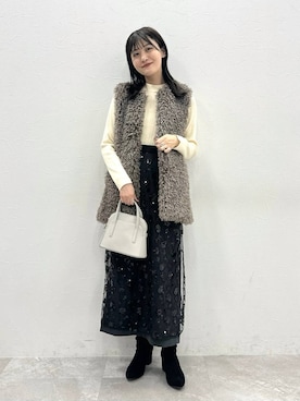 「アイテム（ハンドバッグ）」を使った、ぽ　んさん（レディース・161cm・20代）の秋コーディネート
