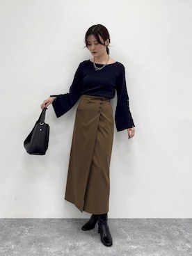 ぽ んさん(レディース・161cm)の秋コーディネート