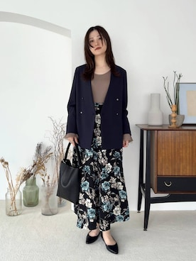 ぽ　んさん（レディース・161cm）の冬コーディネート