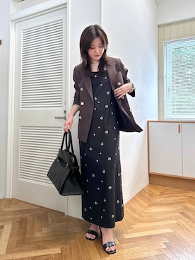 「Andemiu」｜ぽ　んさん（レディース・161cm）の夏コーディネート