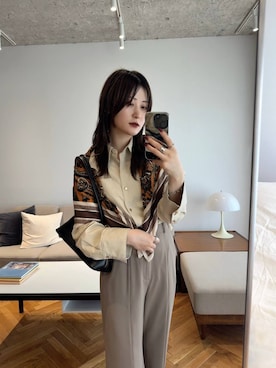 「アイテム（財布/小物）」を使った、ぽ　んさん（レディース・161cm・20代）の秋コーディネート