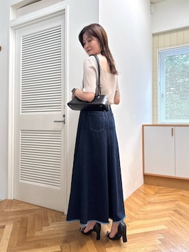 「Andemiu」｜ぽ　んさん（レディース・161cm）の夏コーディネート