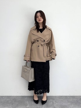 ぽ んさん(レディース・161cm)の冬コーディネート