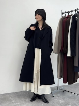 「Andemiu（アンデミュウ）のアイテム」を使った、ぽ　んさん（レディース・161cm）の秋コーディネート