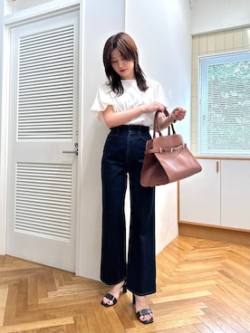 「Andemiu」｜ぽ　んさん（レディース・161cm）の夏コーディネート